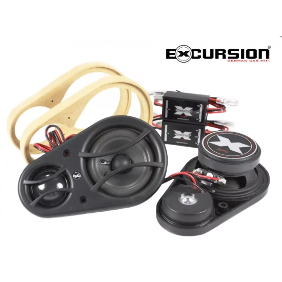 Excursion SHX-5.3C dB  3-drożny zestaw głośnikowy: 4 woofery 130mm, średnio-wysokotonowa sekcja SX-SAT, 6 zwrotnic - 1.5ohm, 150/300W, 94dB, 45-20000H